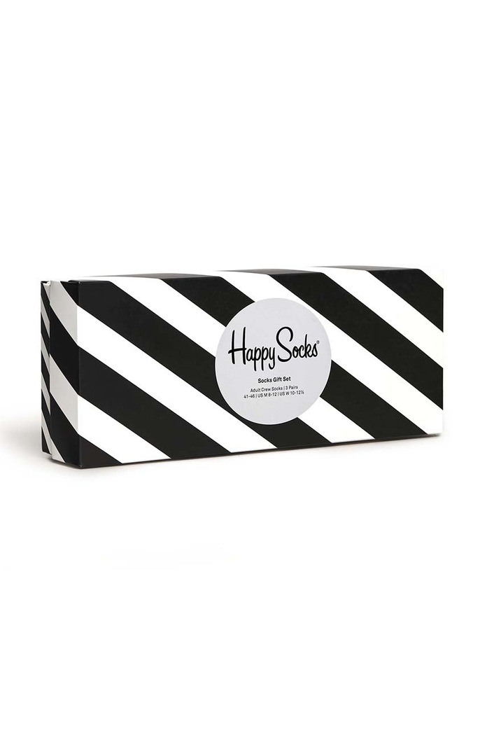 Happy Socks Skarpetki 4-Pack XCBW09.9150 czarny AW22