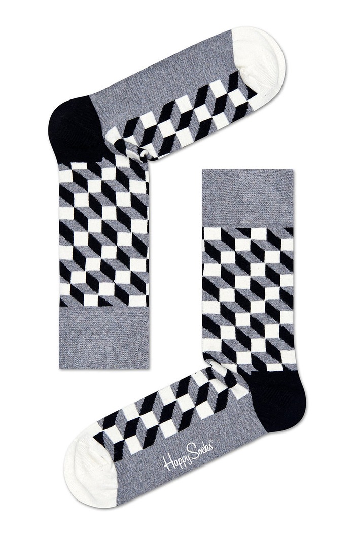 Skarpetki 4-Pack Happy Socks XCBW09.9150 czarny