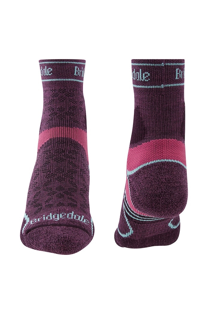 Ponožky Bridgedale Lightweight T2 Merino Sport 710200 růžová SS23