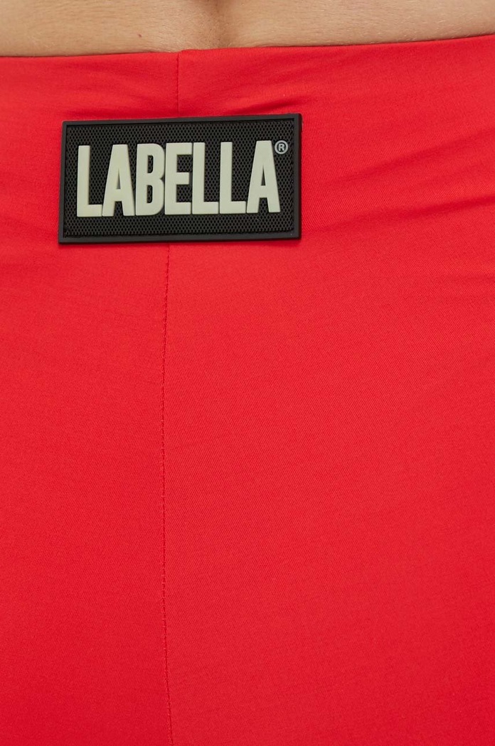 LaBellaMafia legginsy treningowe Wake Up LB.26372 czerwony