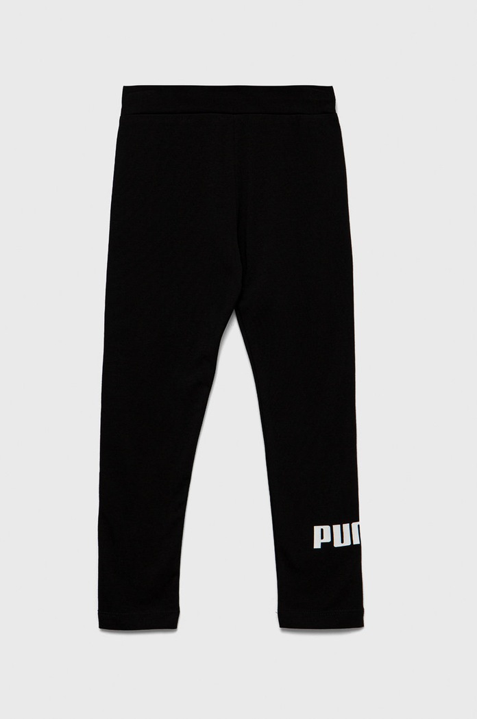 Puma legginsy dziecięce z elastanem czarny 587035.G.9BYY