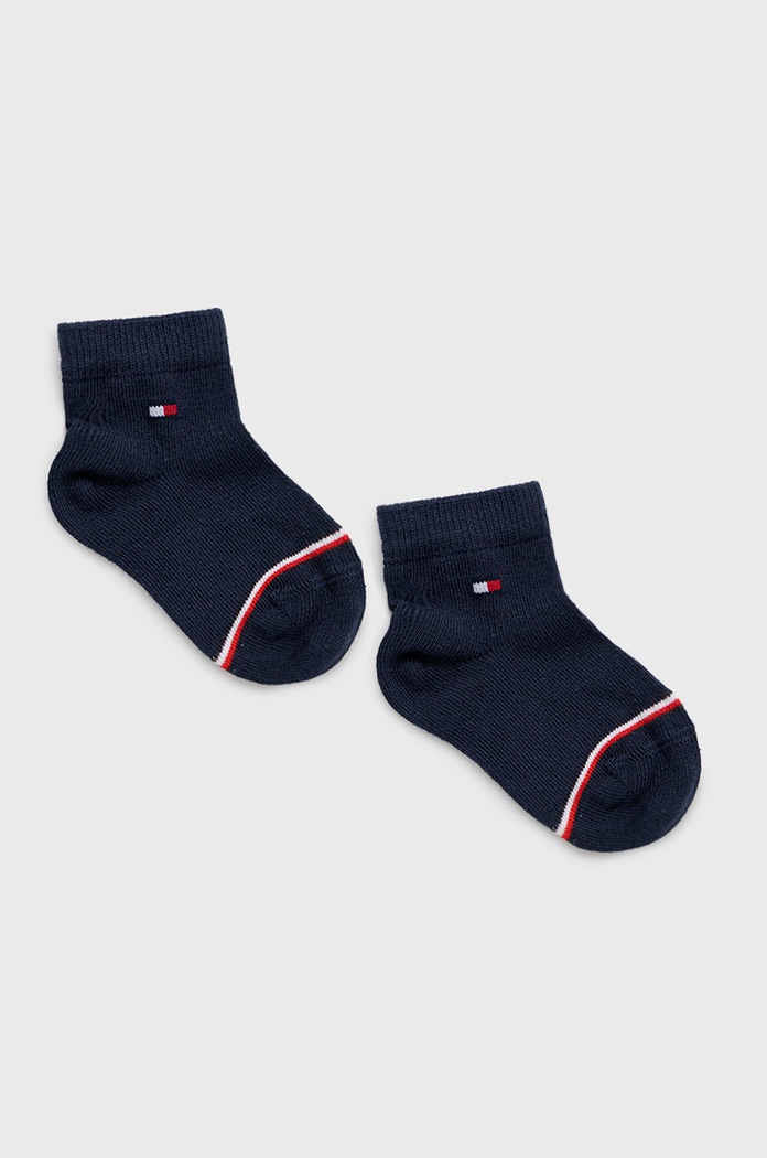 Detské ponožky Tommy Hilfiger krátke ponožky tmavomodrá 701220516.NOS