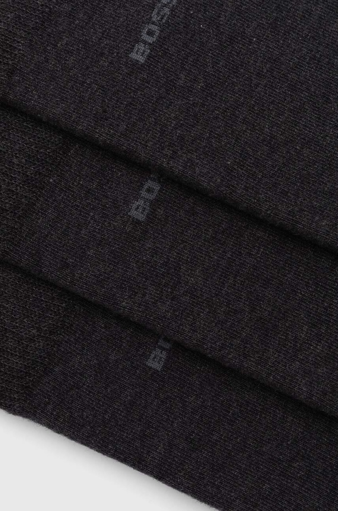 BOSS ponožky pánské 3P RS Uni CC 3-pack 50469839 šedá SS26