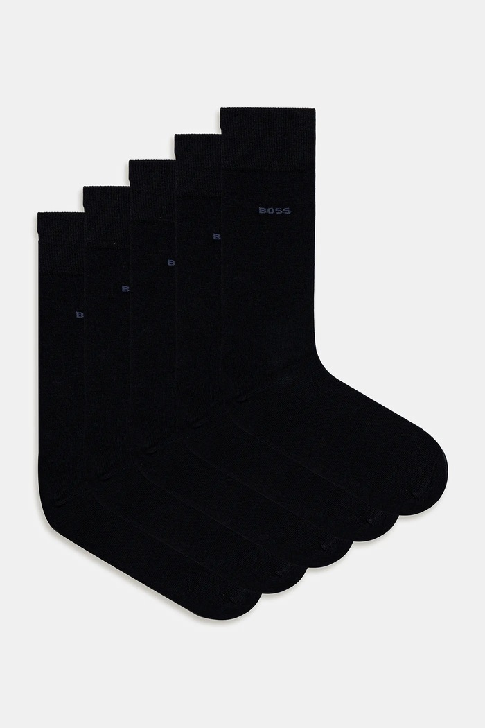 Κάλτσες BOSS (3-pack) Kenno ψηλές κάλτσες σκούρο μπλε 50478221