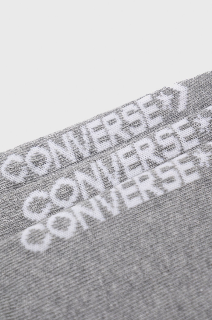 Converse skarpetki 3-pack E726H.3000 szary AW22