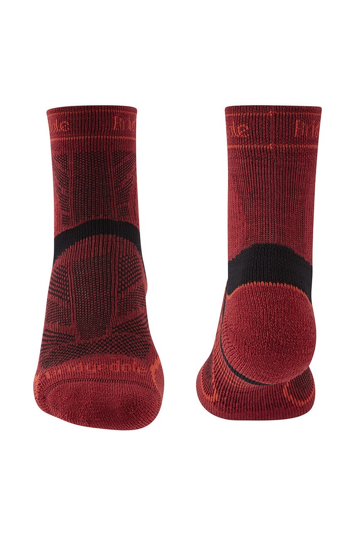 Ponožky Bridgedale Lightweight T2 Merino Sport 710199 červená SS23