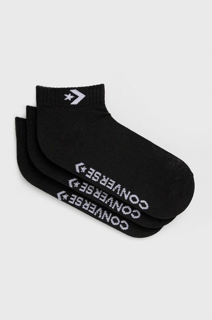 Converse sosete sosete scurte negru E746B.3009