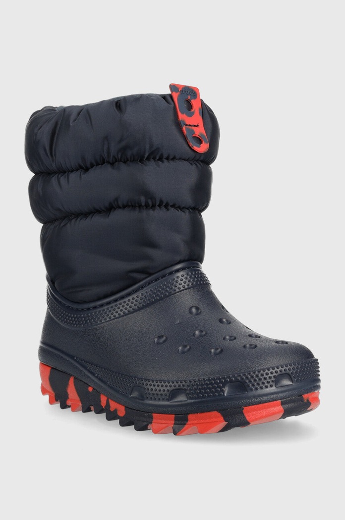 Dječje cipele za snijeg Crocs 207684.CROCS.CLASSIC.NE mornarsko plava AW24