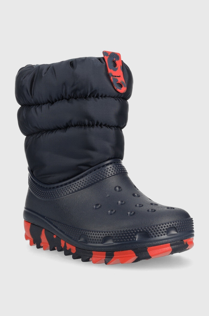 Dječje cipele za snijeg Crocs 207684.CROCS.CLASSIC.NE mornarsko plava AW24