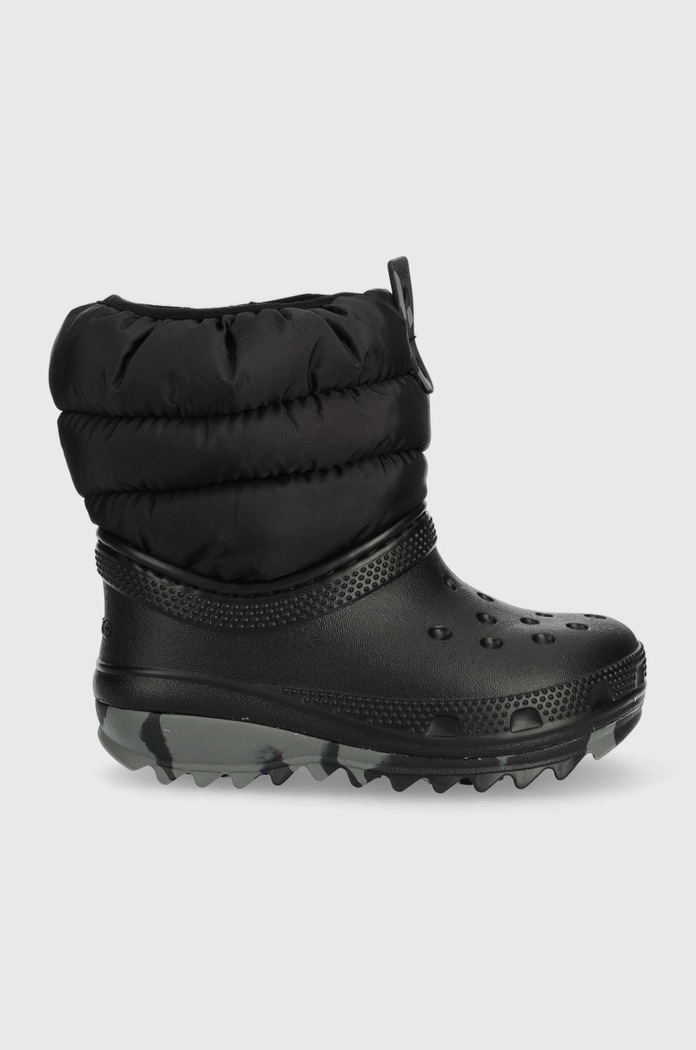 Crocs gyerek hótaposó textil fekete 207683.CROCS.CLASSIC.NEO.PUFF.BOOT.T