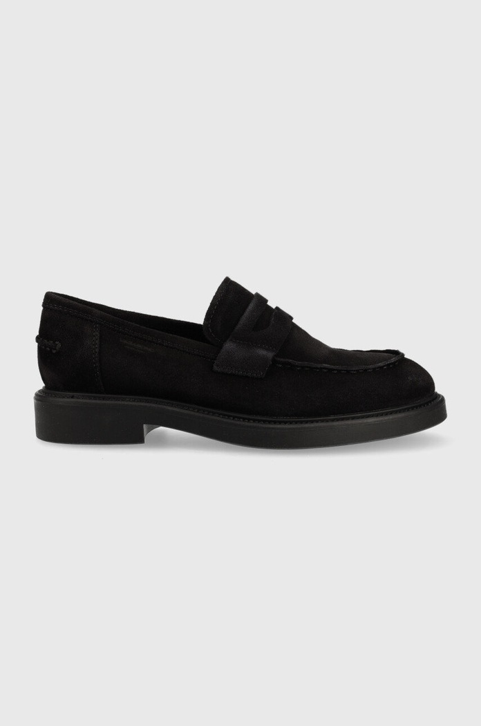 Μοκασίνια σουέτ Vagabond Shoemakers Shoemakers Alex W φλατ μαύρο 5048.340.20