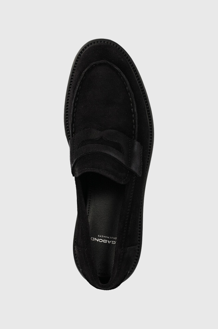 Μοκασίνια σουέτ Vagabond Shoemakers Shoemakers Alex W μαύρο 5048.340.20
