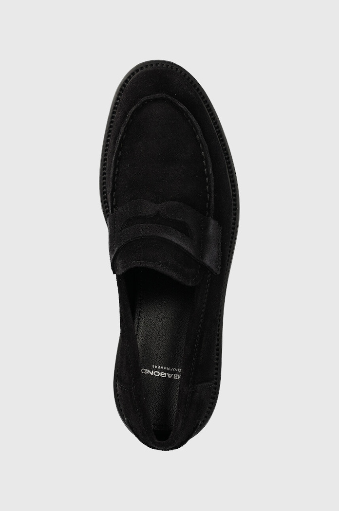 Μοκασίνια σουέτ Vagabond Shoemakers Shoemakers Alex W μαύρο 5048.340.20