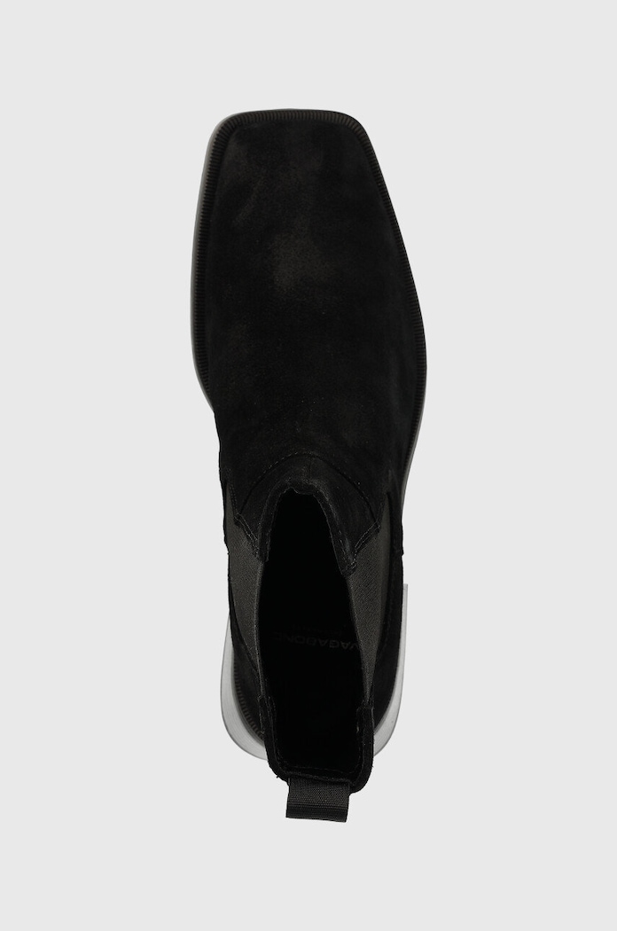Vagabond Shoemakers sztyblety zamszowe Blanca czarny 5417.040.20