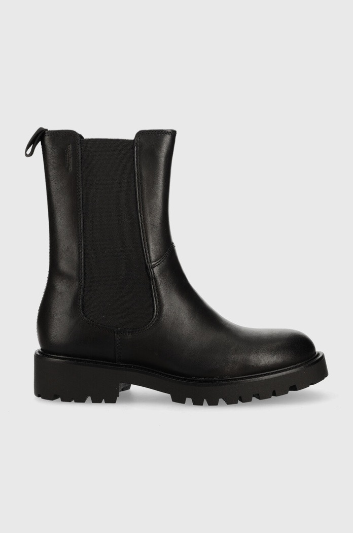 Kožené kotníkové boty Vagabond Shoemakers Kenova nezateplené černá 5241.201.20