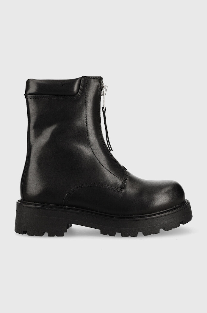 Vagabond Shoemakers bőr csizma Cosmo 2.0 platform fekete 5455.201.20