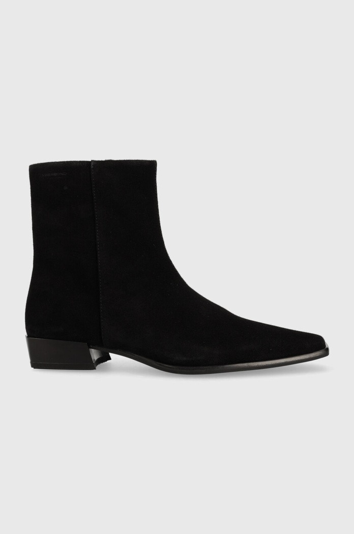 Semišové boty Vagabond Shoemakers Nella semišová kůže černá 5416.040.20