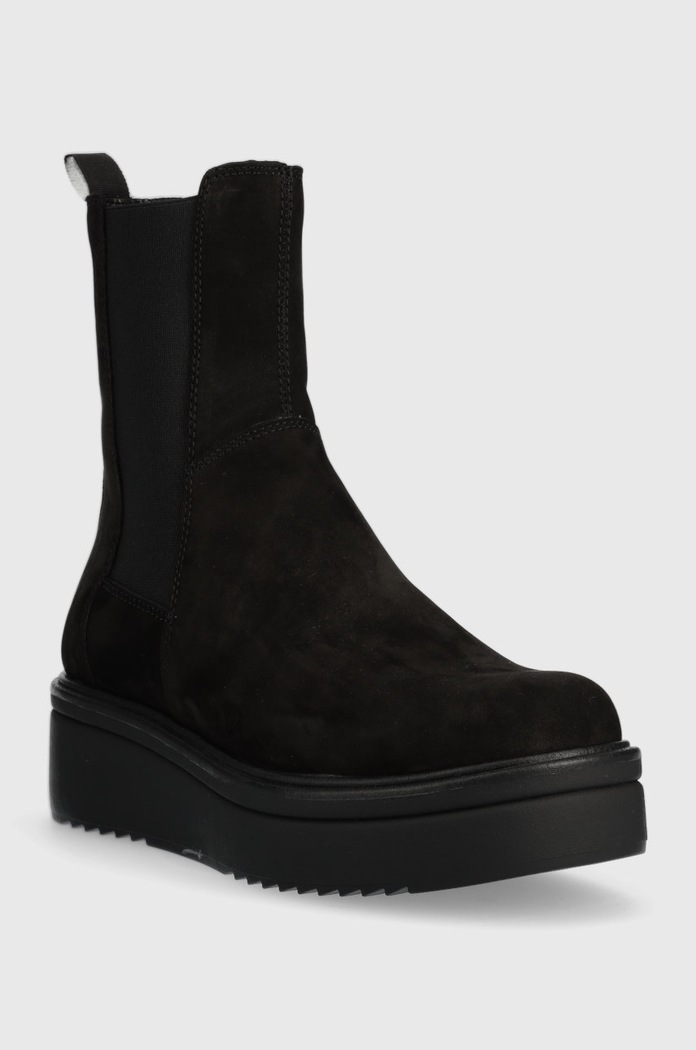 Kožené kotníkové boty Vagabond Shoemakers Tara 4846.150.20 černá AW22