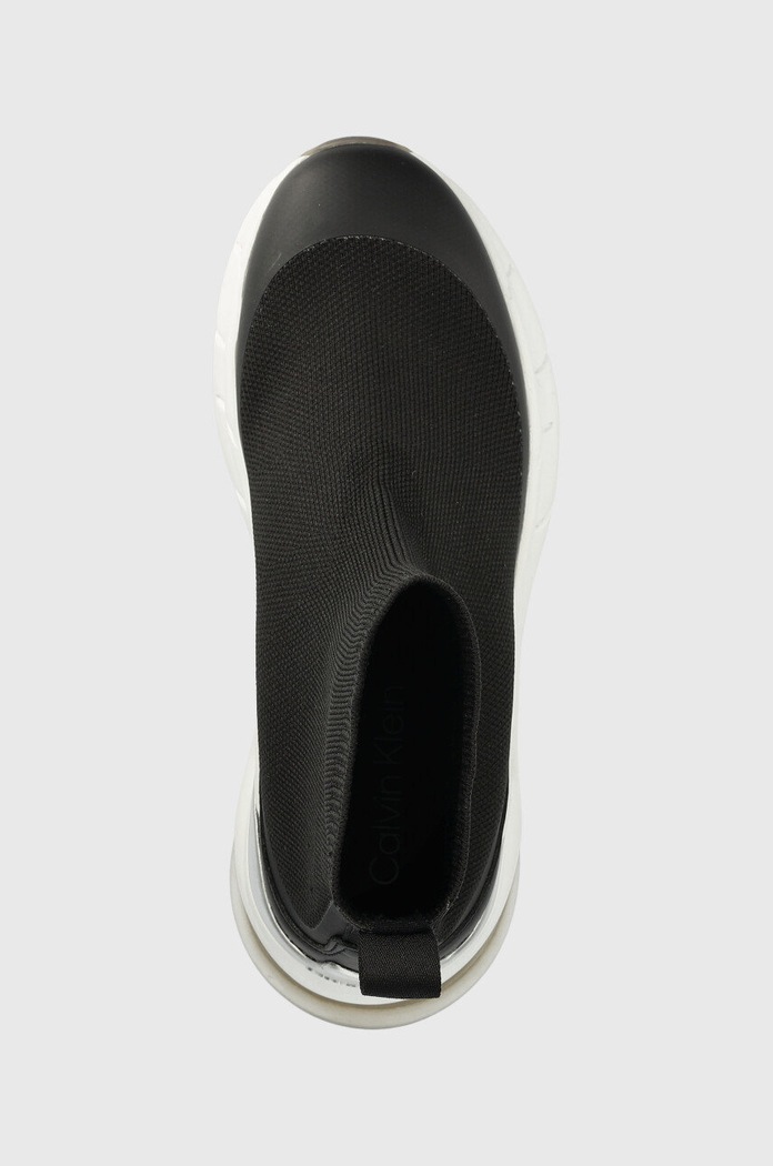 Calvin Klein sneakersy Sock Boot czarny HW0HW01177.BAX