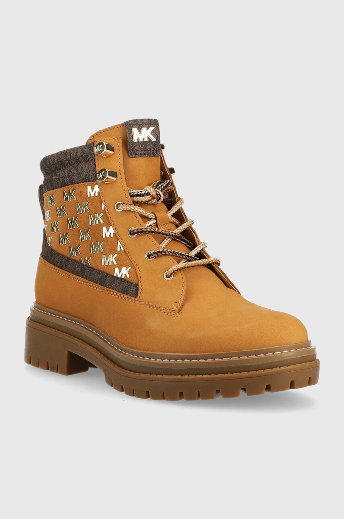 Kožené workery MICHAEL Michael Kors Turner 40T2TUFE5L.147 hnědá AW22