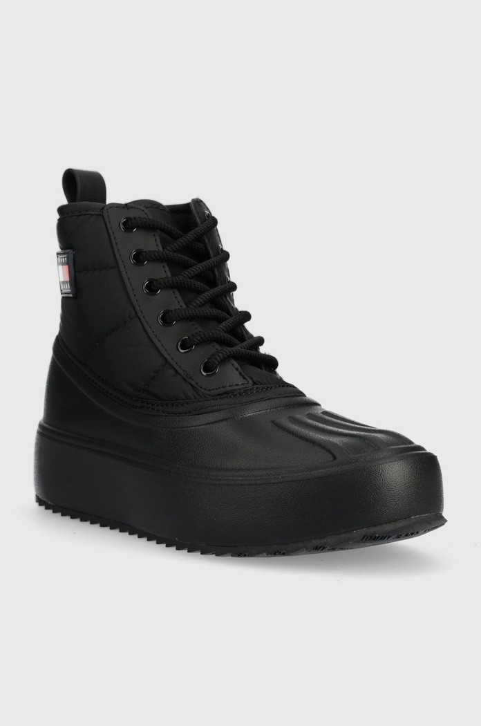 Tommy Jeans cizme de iarna EN0EN01912.BDS negru AW22