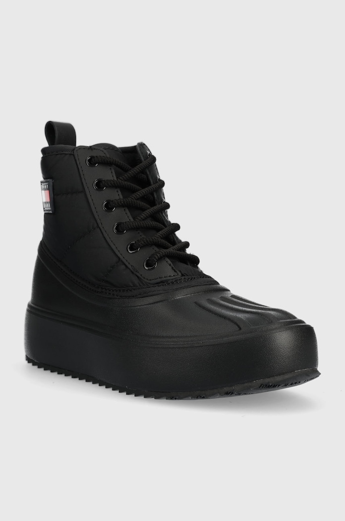 Tommy Jeans cizme de iarna EN0EN01912.BDS negru AW22