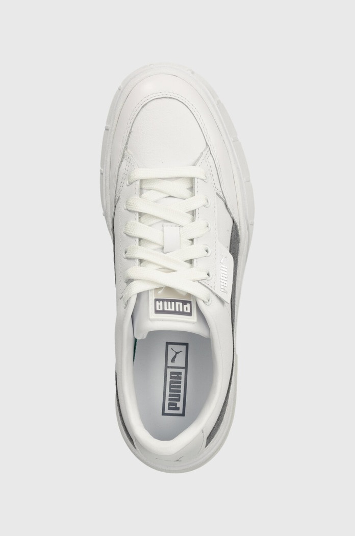Puma sneakersy skórzane Mayze Stack Wns biały 384363