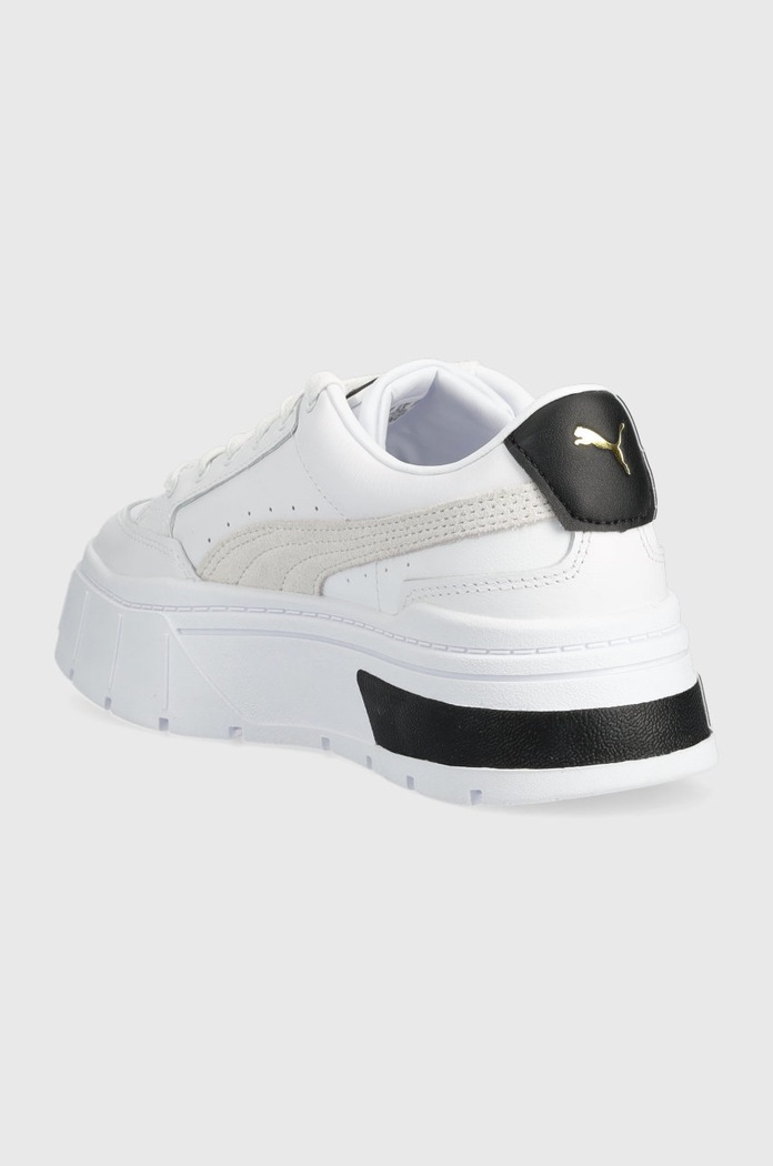 Shoes Puma Leather sneakers Mayze Stack Wns 384363 white