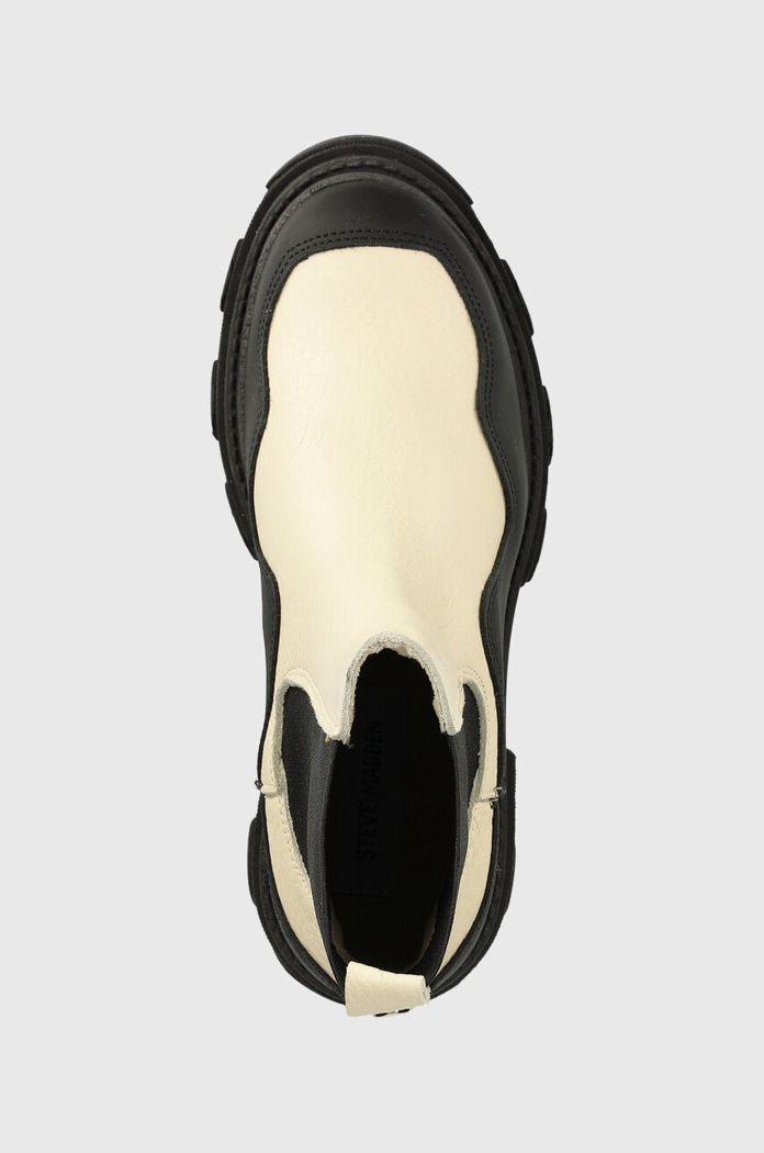 Steve Madden Sztyblety skórzane Merilyn beżowy SM11001689.BOB