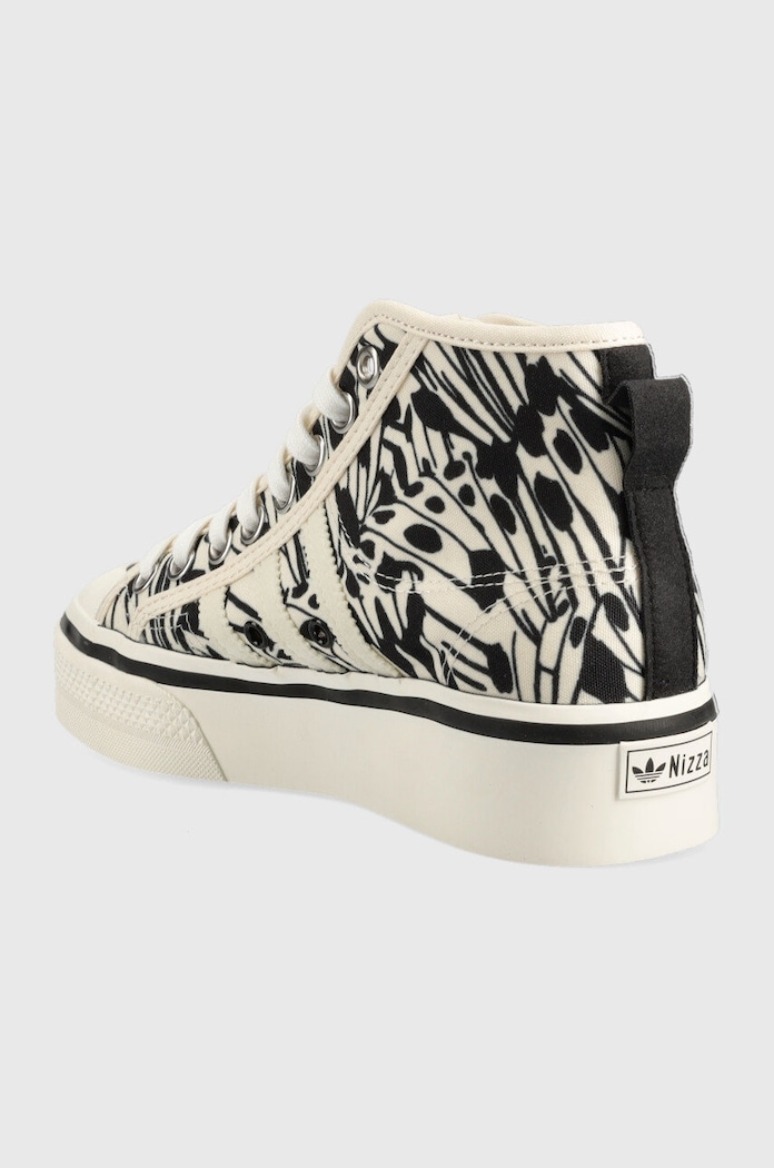 Обувки Високи кецове adidas Originals Nizza Platform GY9424 бежов