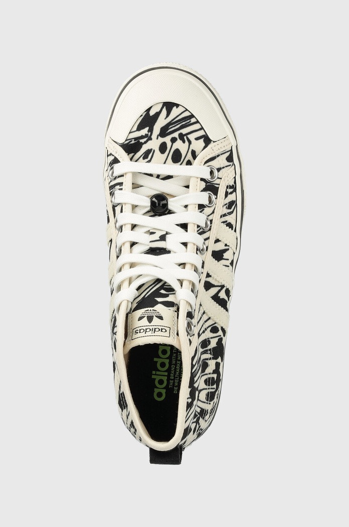 Високи кецове adidas Originals Nizza Platform бежов GY9424