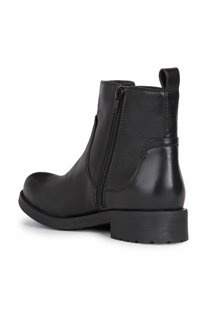 Obuwie Geox sztyblety Rawelle D166RA.000TU.C9999 czarny