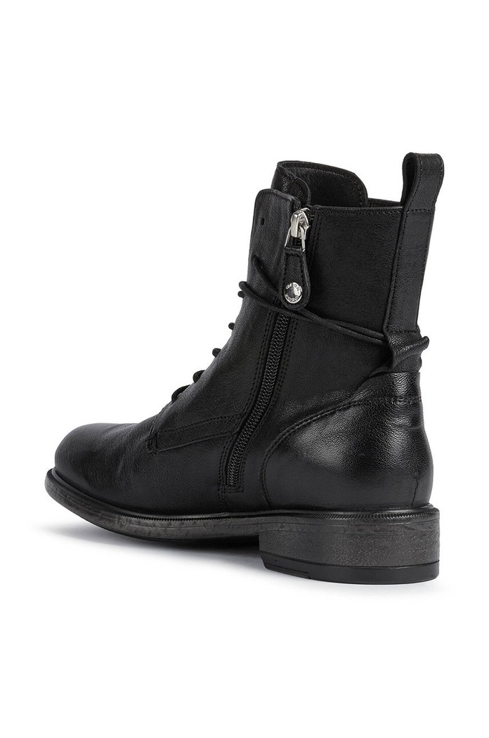 Obuwie Geox botki skórzane Catria D16LQA.00081.C9999 czarny
