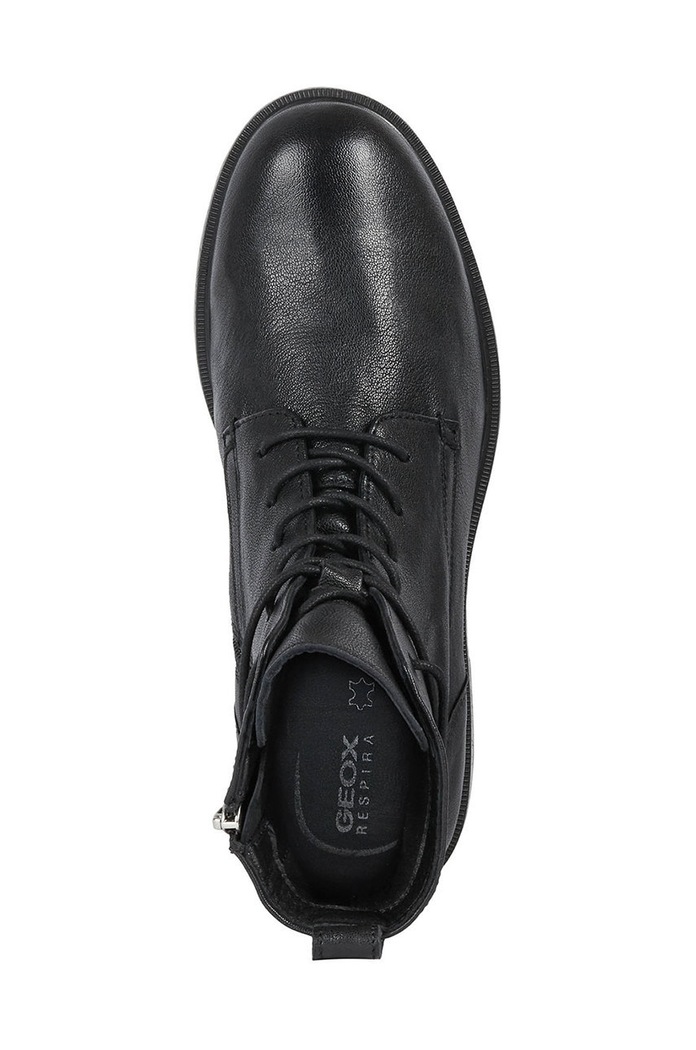 Geox botki skórzane Catria D16LQA.00081.C9999 czarny