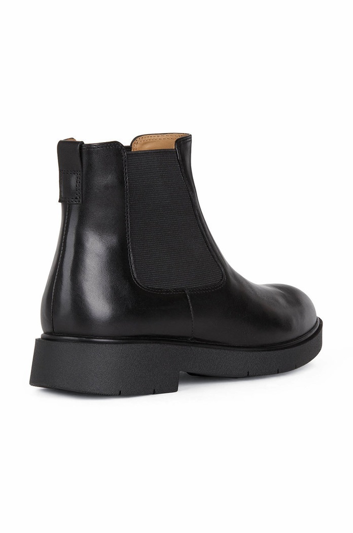 Geox stivaletti chelsea in pelle Spherica EC1 nero D16QRC.00043.C9999