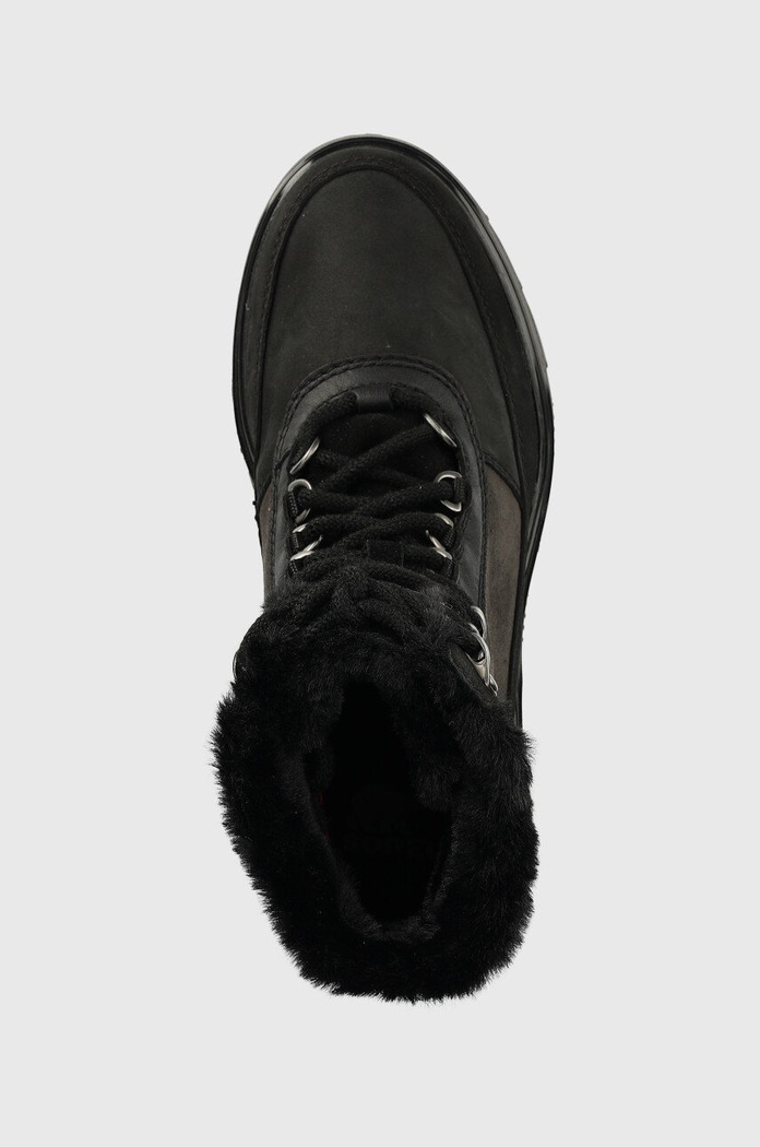 Sorel śniegowce zamszowe Lennox Lace Cozy czarny 2009271093