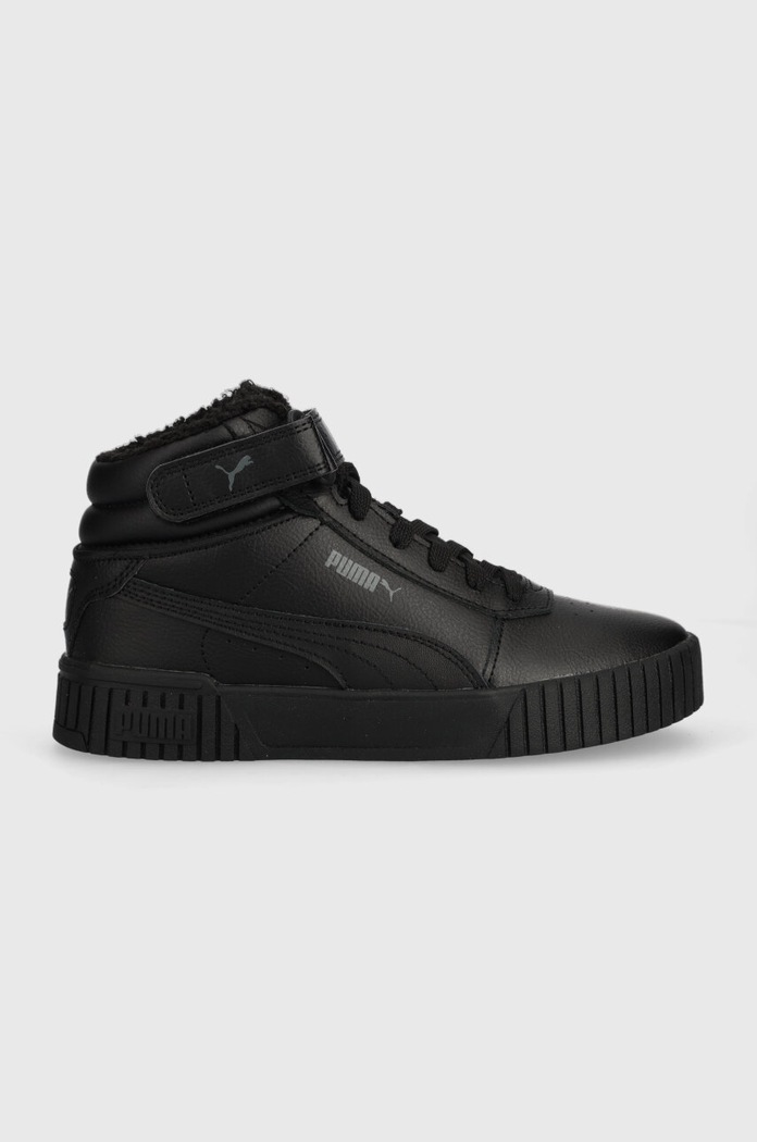 Кроссовки Puma Carina 2.0 Mid WTR имитация натуральной кожи чёрный 385852