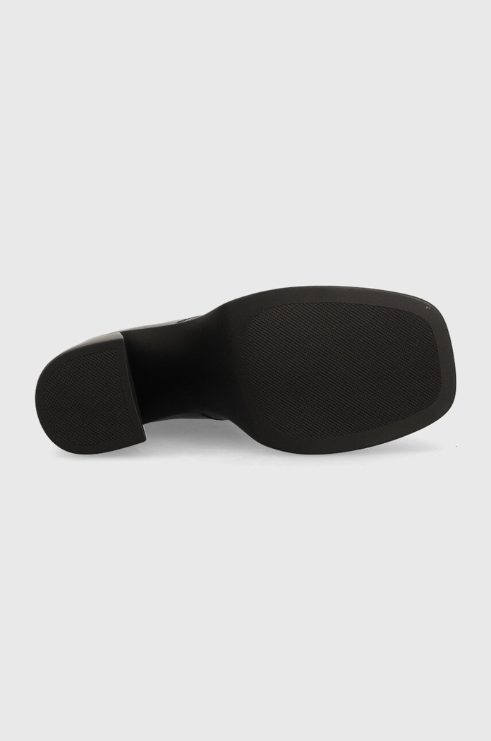Kožené kotníkové boty Kurt Geiger London Stomp Heeled Chelsea 9319000109.BLK černá