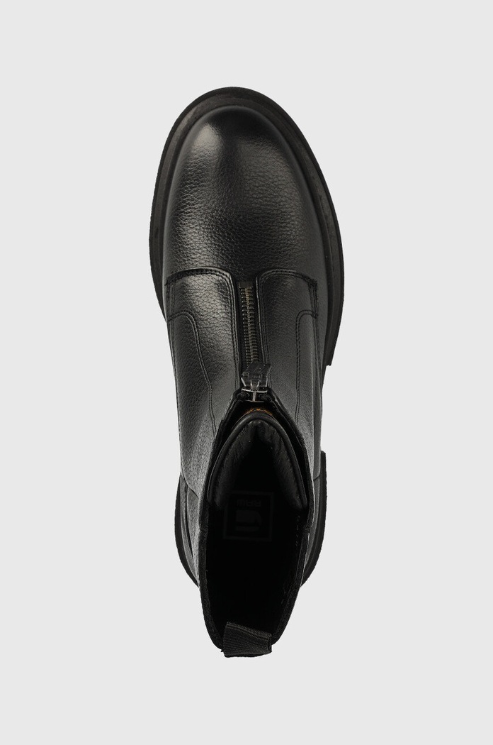 G-Star botki skórzane Kafey Pfm czarny 2241021823.BLK