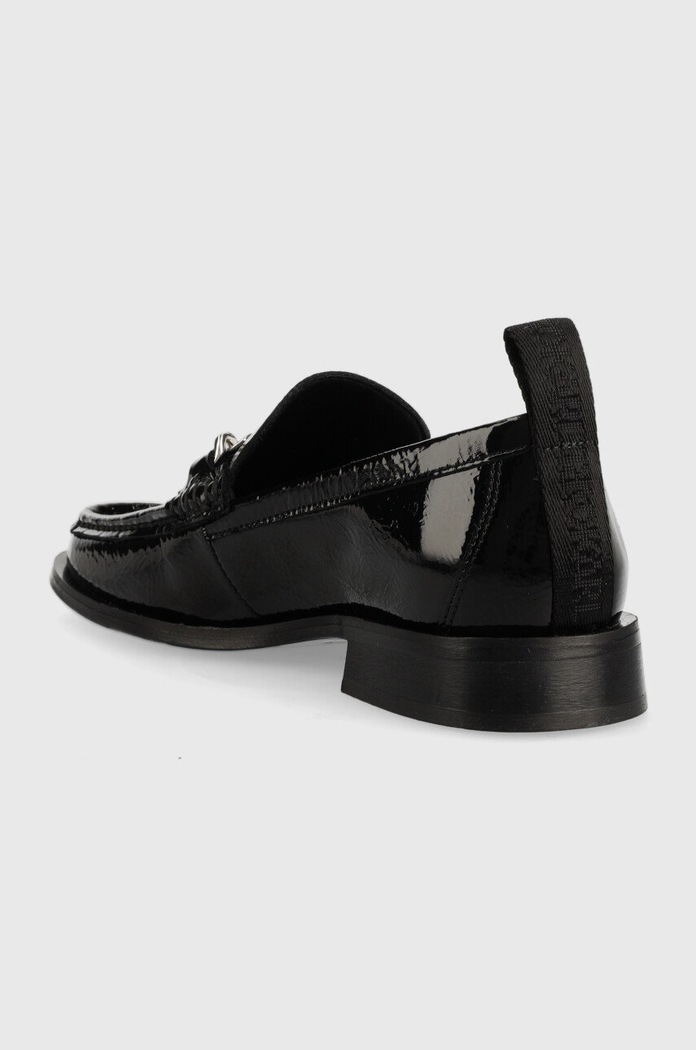 Obuwie Karl Lagerfeld mokasyny skórzane MOKASSINO II KL41336.100 czarny