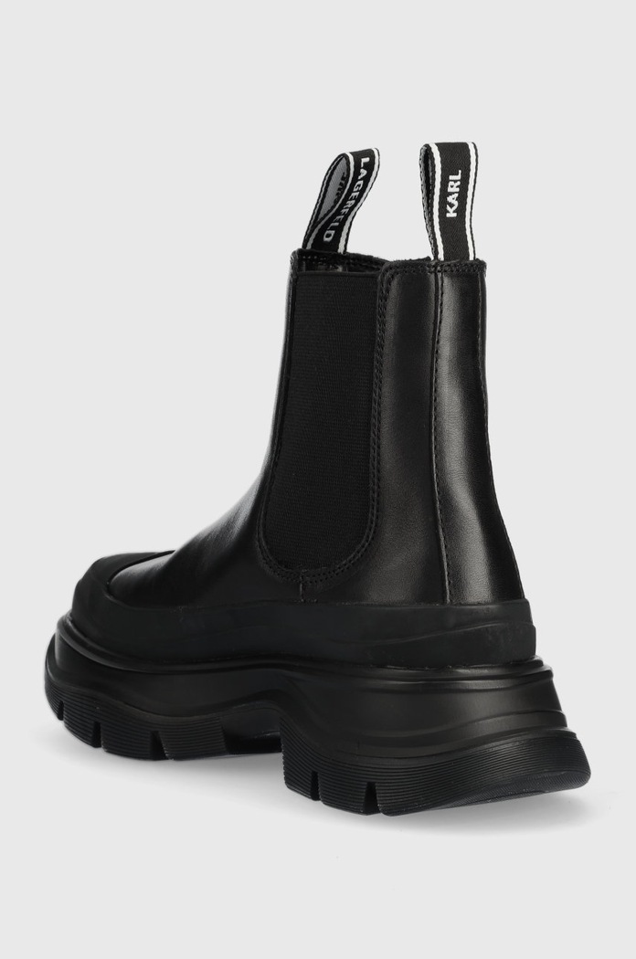 Încălțăminte Karl Lagerfeld botine Luna KL42944.000 negru