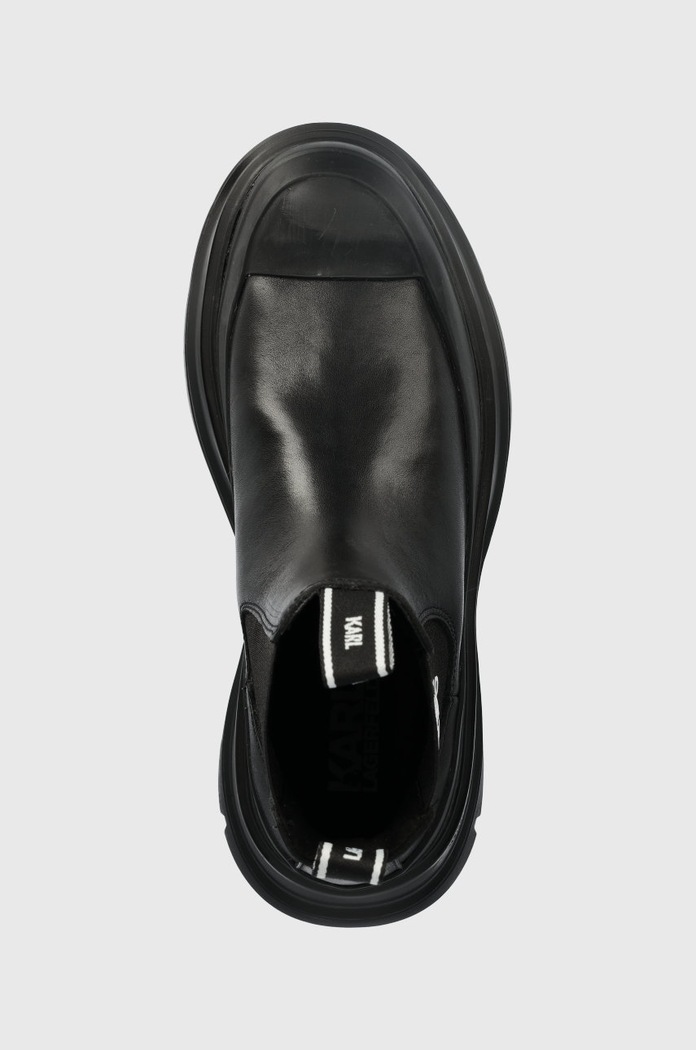 Karl Lagerfeld botine Luna negru KL42944.000