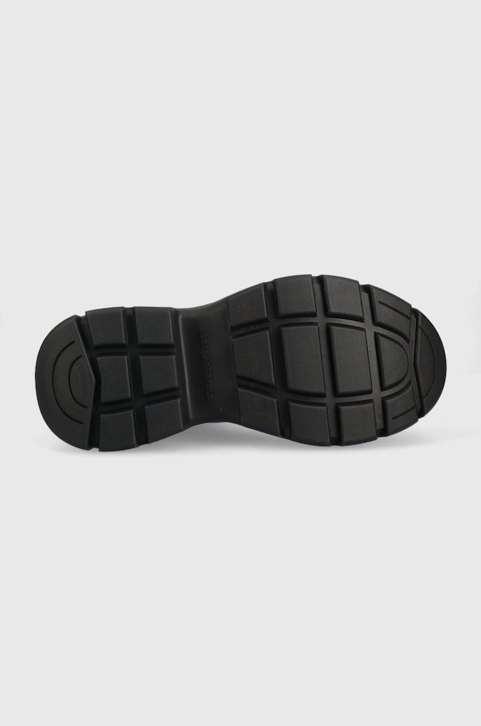 Karl Lagerfeld botine Luna KL42944.000 negru