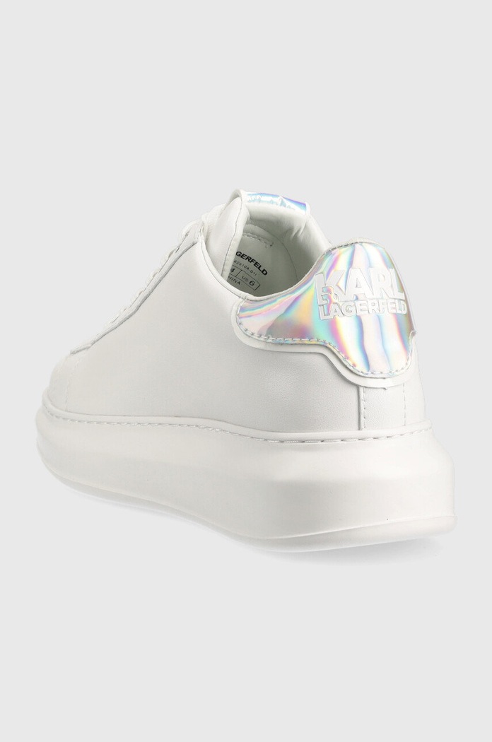 Obuwie Karl Lagerfeld sneakersy skórzane KAPRI KL62510A.01I biały