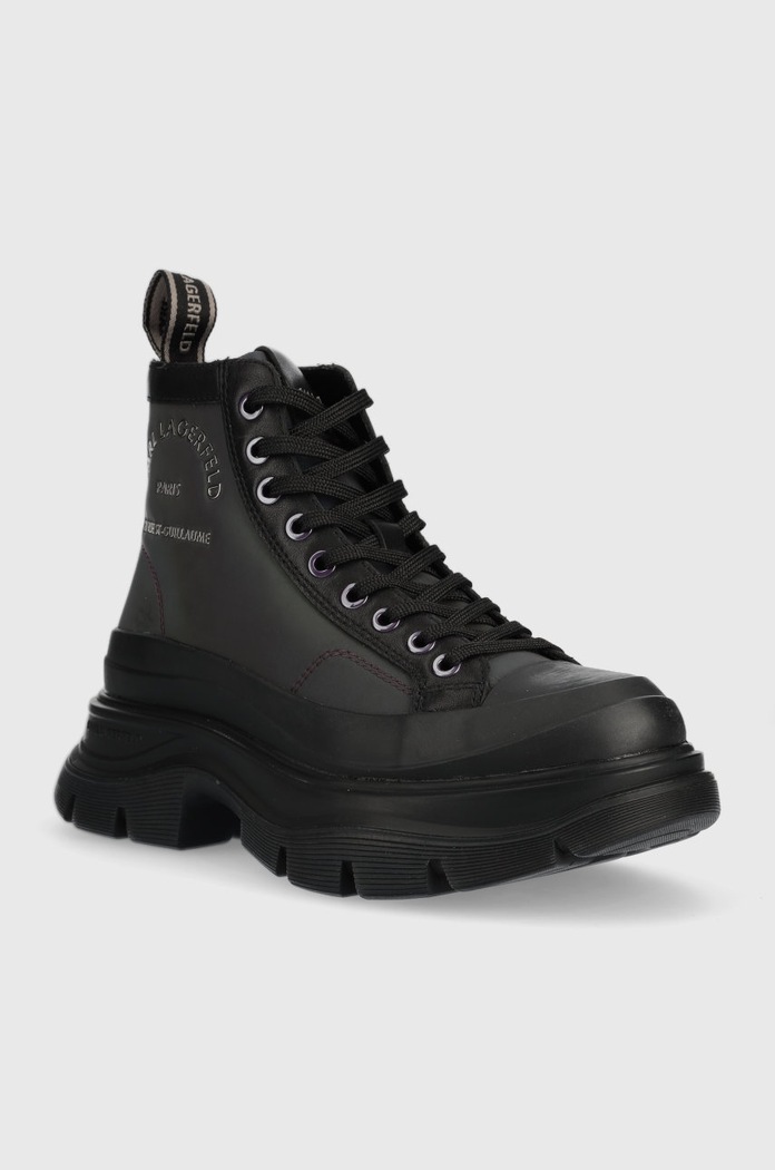 Karl Lagerfeld botki LUNA KL42954I.HXI czarny AW22