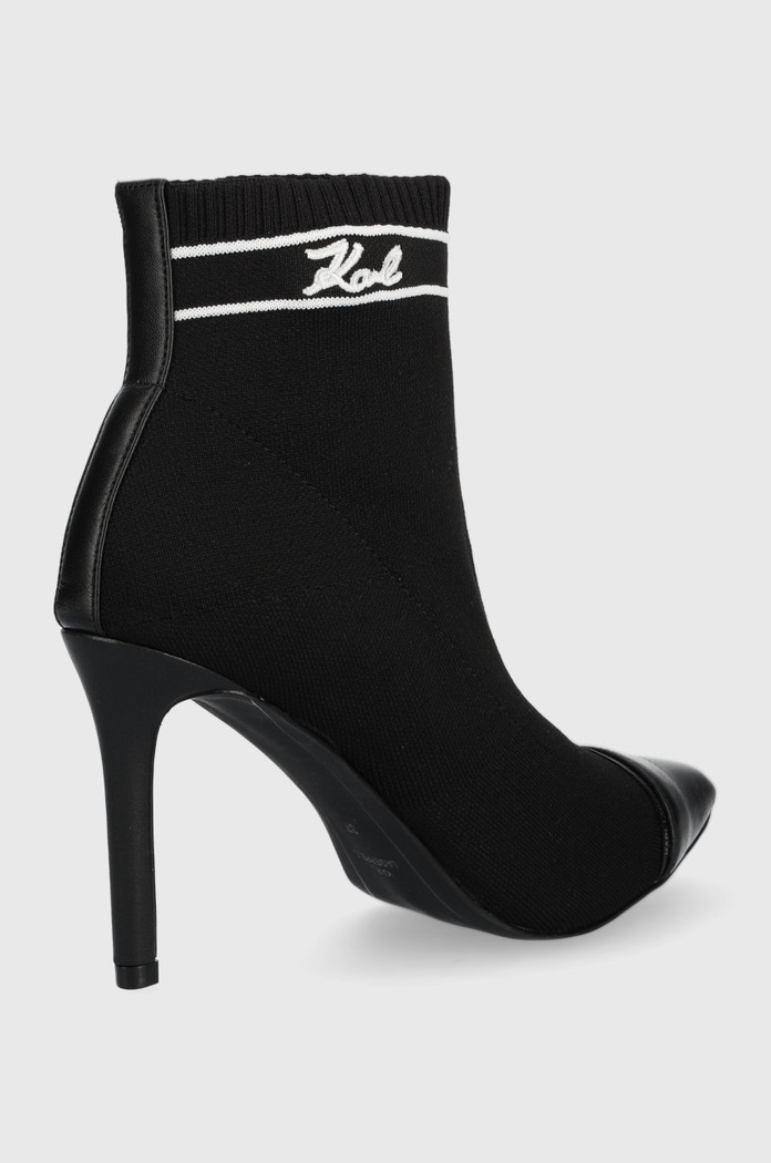 Členkové topánky Karl Lagerfeld Pandara KL31352.K00 čierna AW22