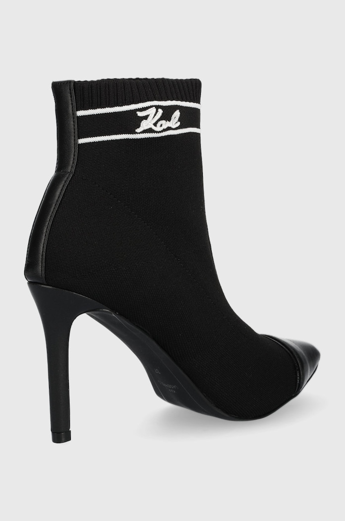 Členkové topánky Karl Lagerfeld Pandara KL31352.K00 čierna AW22