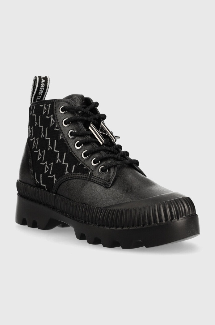 Боти Karl Lagerfeld Trekka Ii KL42531.U0X черен AW22
