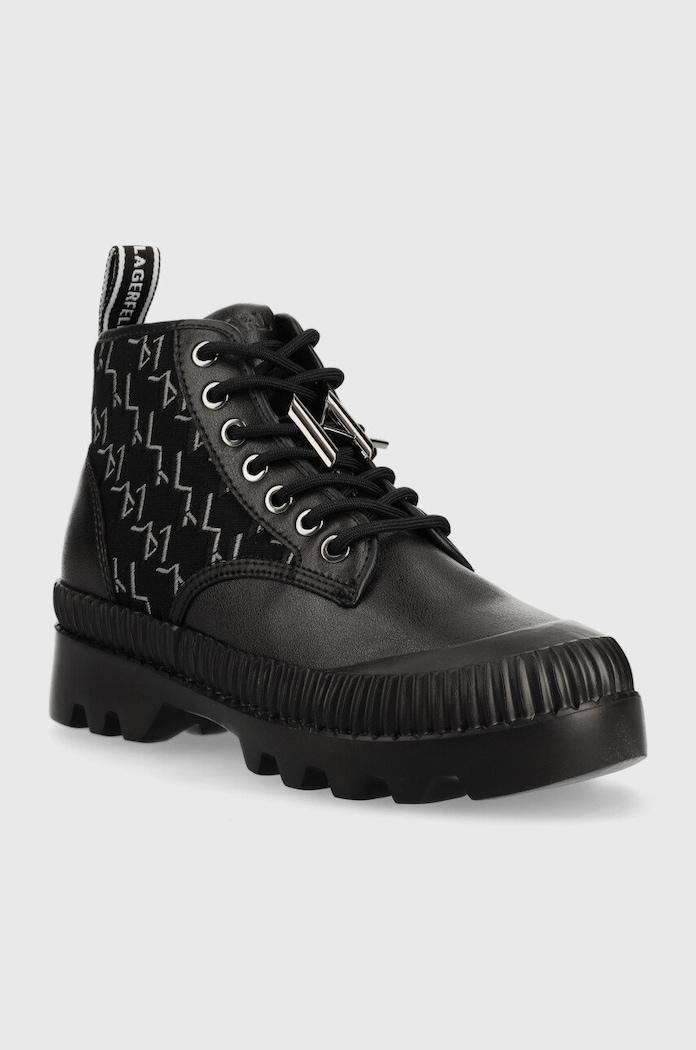 Боти Karl Lagerfeld Trekka Ii KL42531.U0X черен AW22