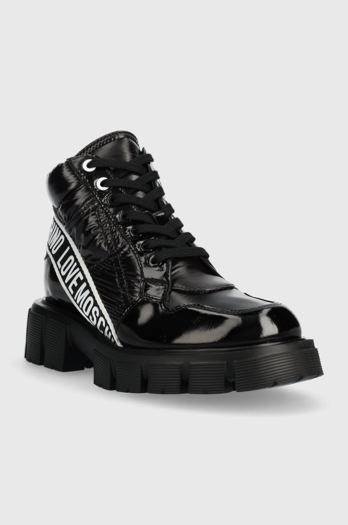 Nízké kozačky Love Moschino JA21265G0FJH800A černá AW22